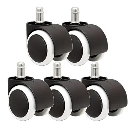 Pack 5 ruedas de silicona para sillas ejecutivas Rayoshop Chile