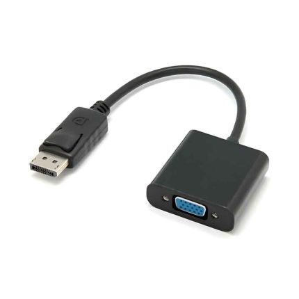 Adaptador DP a VGA Rayoshop, para monitores y proyectores.