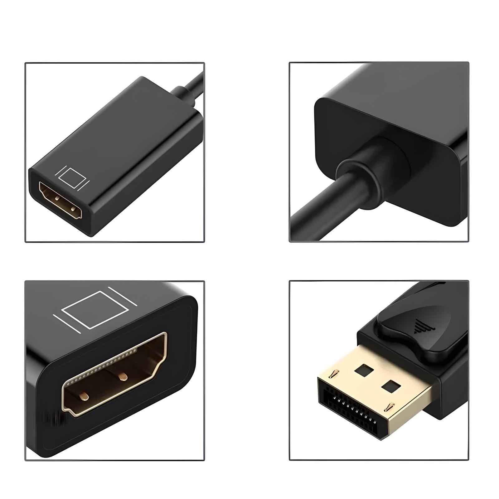Adaptador DisplayPort a VGA Rayoshop, compra online segura.