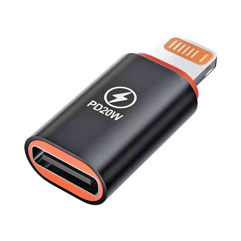 Conexión Lightning a USB-C para carga 20W