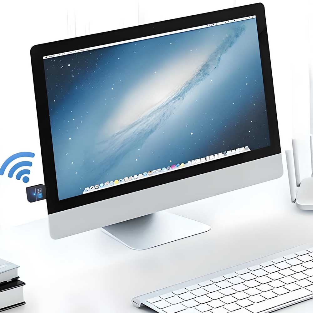 Adaptador WiFi 600Mbps Rayoshop - Pequeño, portátil y fácil de usar