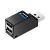 Hub 3 en 1 Adaptador Multipuertos USB a 3xUSB