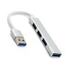 Hub 4 en 1 Adaptador Multipuertos USB a 4xUSB Slim Metalizado - imagen 4