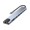 Conector USB-C 8 en 1 Rayoshop - Solución portátil para tus dispositivos