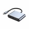 Hub USB Tipo C a múltiples pantallas y dispositivos USB