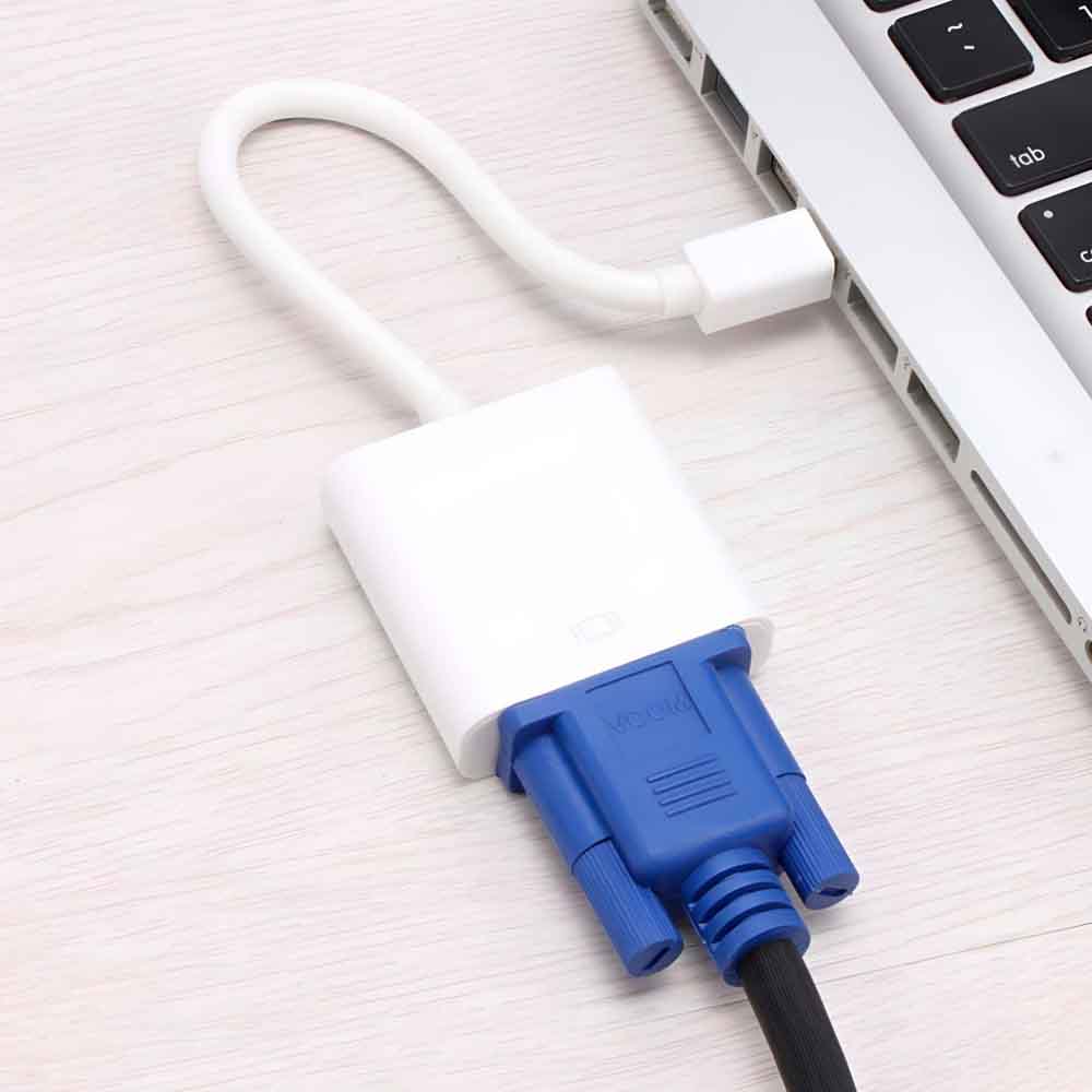 Cable adaptador Mini DisplayPort VGA Rayoshop