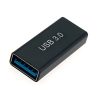 Adaptador Copla Extensor USB Hembra a USB Hembra para Data y Carga