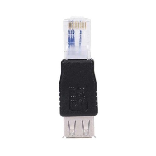 Adaptador de red portátil Rayoshop - RJ45 a USB