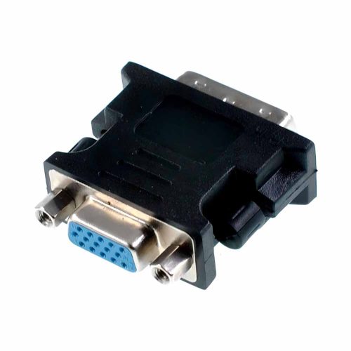 Foto de adaptador DVI a VGA Rayoshop, conexión segura