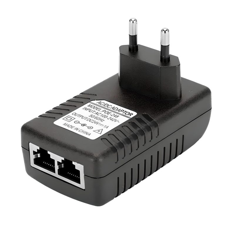 Adaptador Corriente PoE Ethernet Fuente de Poder 24V 1A RayoShop: Conectividad y Energía sin Compromisos Disfruta de conectividad y energía sin compromisos con el Adaptador Corriente PoE Ethernet, Fuente de Poder 24V 1A de RayoShop. Este adaptador proporciona 24V y 1A a través de Ethernet, asegurando una fuente de energía confiable para tus equipos de red.