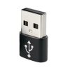 Adaptador USB a USB-C metálico para smartphones Rayoshop