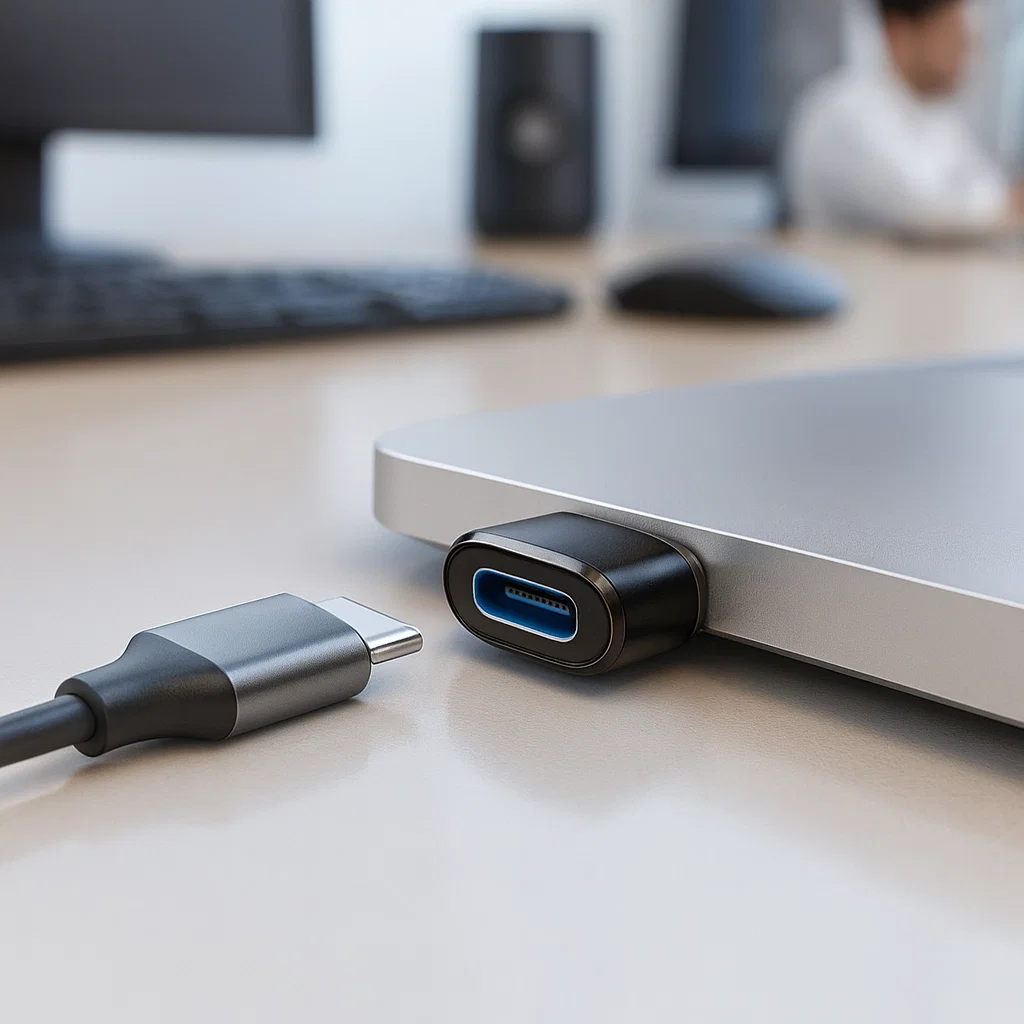 Adaptador USB macho a USB-C metálico Rayoshop