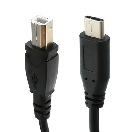 cable impresora usb b para notebooks usb-c rayoshop