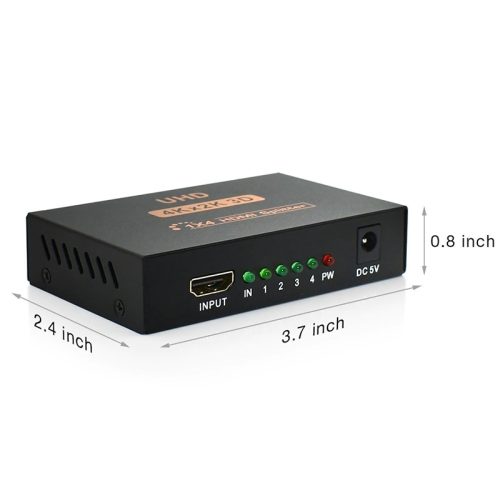 Divisor HDMI HD Rayoshop: Conecta varios monitores desde un origen