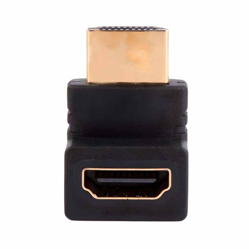 Conecta cables HDMI gruesos sin esfuerzo con el adaptador HDMI 270 grados. Rayoshop.