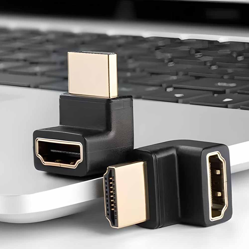Adaptador HDMI angular 270 grados, Rayoshop Chile, alta calidad