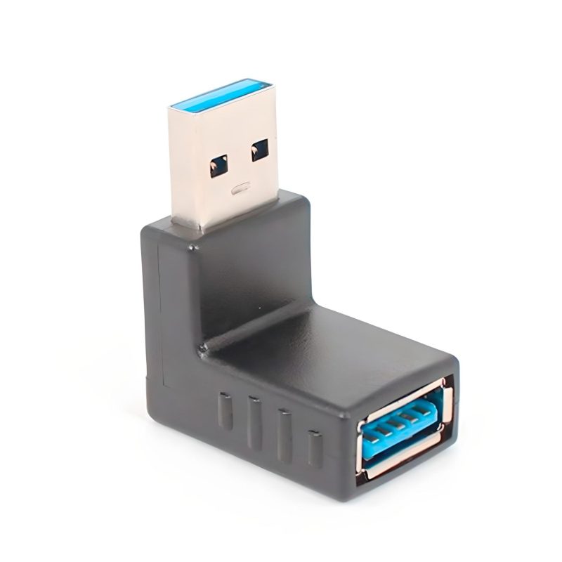 Adaptador RayoShop: USB 3.0 90 Grados para Conexiones Perfectas en Espacios Estrechos Logra conexiones perfectas en espacios estrechos con el Adaptador USB 3.0 de 90 grados de RayoShop. Su diseño inteligente facilita la conexión en entornos con limitaciones de espacio, brindando soluciones efectivas para optimizar tu configuración.