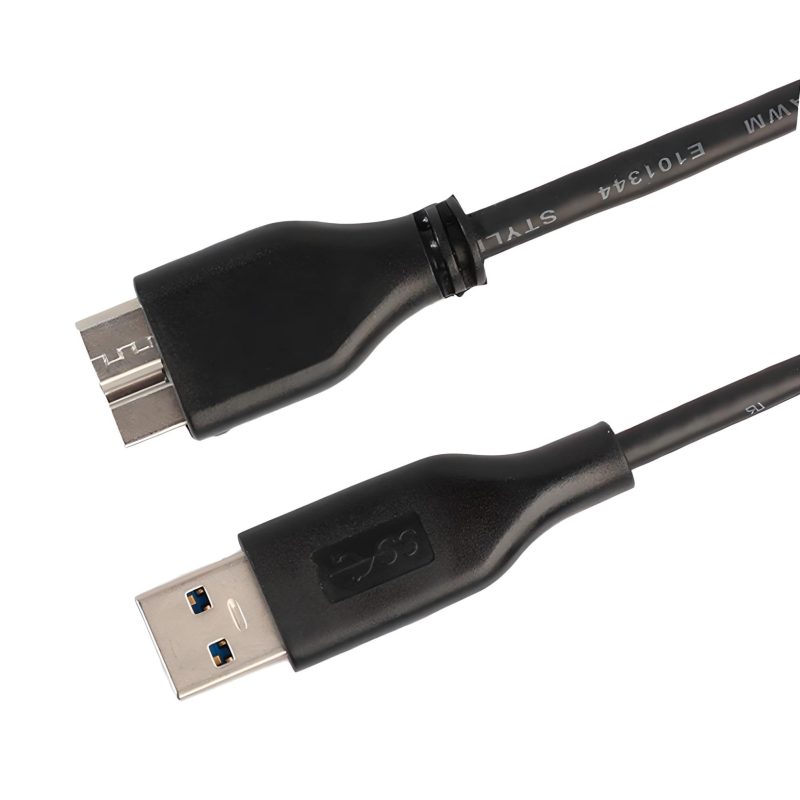 Cable RayoShop USB 3.0 Macho a Micro B: Rendimiento Impecable para tus Archivos Cruciales Asegura un rendimiento impecable para tus archivos cruciales con el Cable Adaptador USB 3.0 Macho a Micro B de RayoShop. No comprometas la integridad de tus datos y confía en este cable para transferencias sin complicaciones.