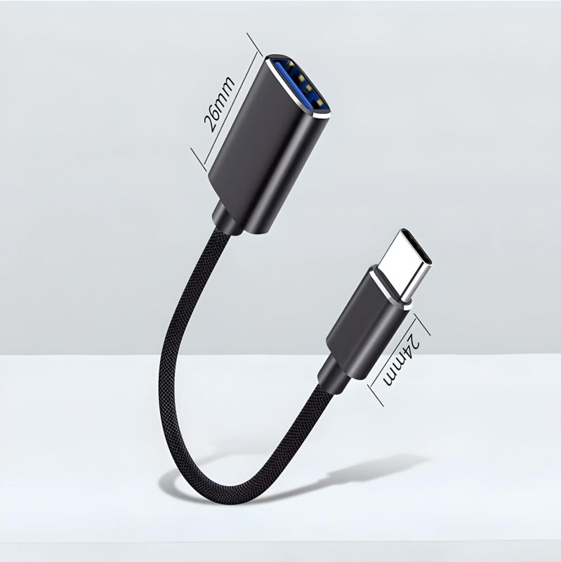 Rayoshop Cable OTG Tipo C USB 3.1: Conecta Pendrives, Ratones y Teclados a tu Dispositivo Convierte tu dispositivo Tipo C en un centro de conectividad con nuestro cable OTG USB 3.1. Experimenta la versatilidad de conectar pendrives, ratones y teclados con facilidad. Rayoshop, donde la conectividad se encuentra con la comodidad.