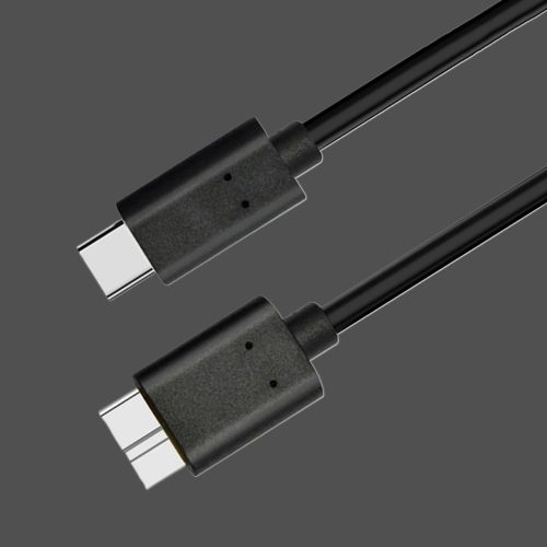 SYSTEM-S Cavo USB 2.0 Da USB-A A Micro-B 30 Cm - Corto E Pratico Per Dati E Ricarica