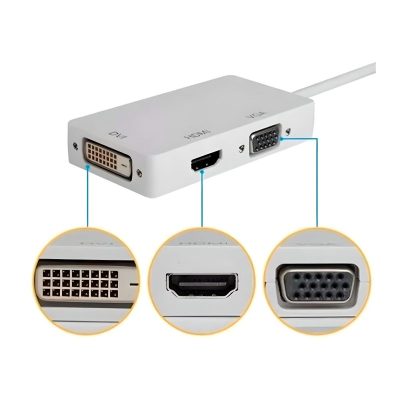 Un mini adaptador Thunderbolt HDMI 1080p. rayoshop-