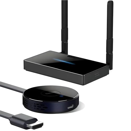 Transmisor receptor HDMI inalámbrico Rayoshop, con un diseño elegante