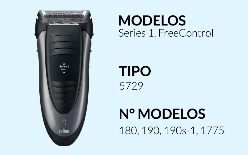 5729 Cuhillas Braun Series 1, FreeControl Face Rayoshoo Chile