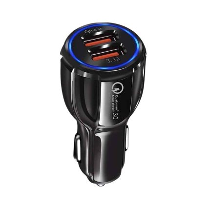 Cargador auto 2xUSB Qualcomm Rayoshop comprar