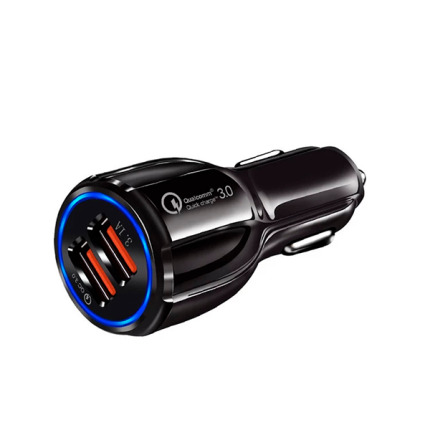 Imagen cargador auto USB Rayoshop precio Chile