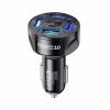 Cargador vehícular Rayoshop 4 puertos usb carga optima