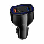 Cargador auto celular USB y USB-C rayoshop alta potencia
