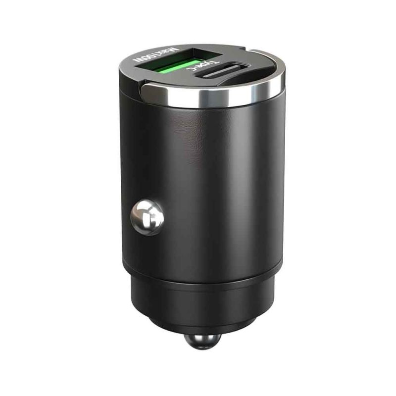Imagen de cargador de auto EON 100W, venta en Rayoshop Chile.