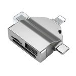 Adaptador 7 en 1 micro SD USB USB C Micro USB Lightning Rayoshop. El accesorio ideal para trabajar, jugar y disfrutar al máximo de tus dispositivos.