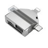 Adaptador 7 en 1 micro SD USB USB C Micro USB Lightning Rayoshop. Un accesorio imprescindible para cualquier persona que quiera estar conectado en todo momento.