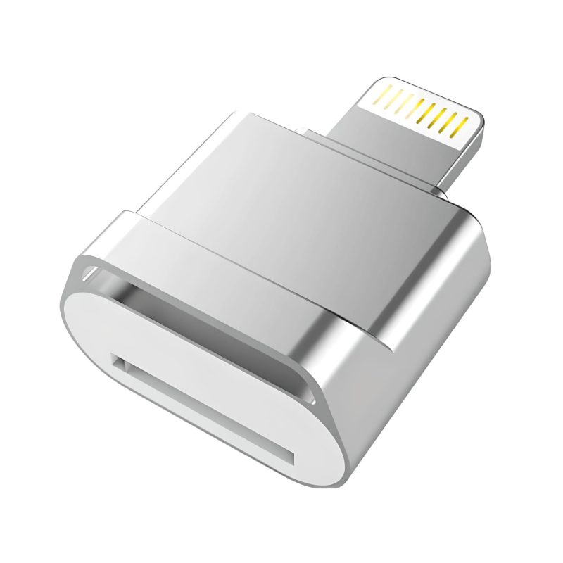 Adaptador lector tarjeta micro SD Lightning iPhone RayoShop, con un precio asequible que lo hace accesible para todos.