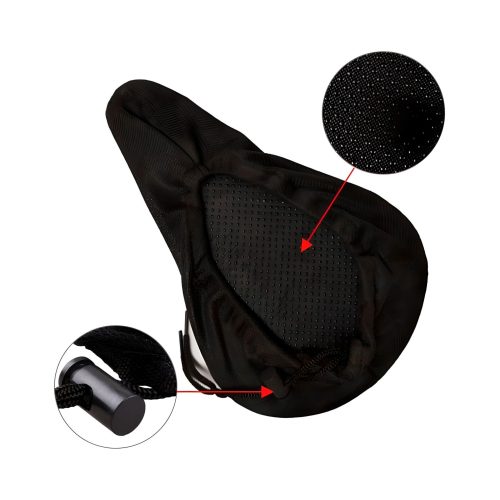 Funda Asiento De Bici Gel Alta Densidad Acolchado Universal - imagen 3