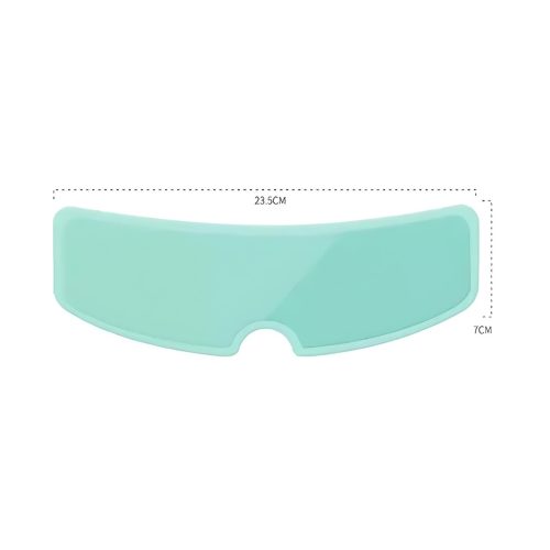 Lámina antiempañante antifog Rayoshop para casco de moto. Evita accidentes y mejora tu seguridad al conducir.