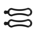 Soporte Banda Elastica Linterna Bicicleta Manubrio Bocina - imagen 1