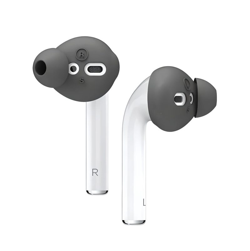 Funda protectora Airpods, imagen demostrativa Rayoshop