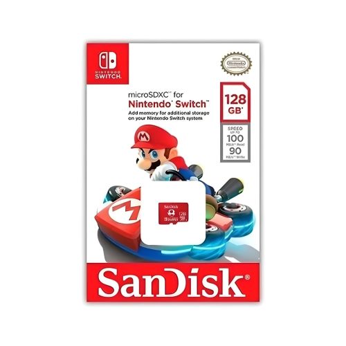 SanDisk 128GB microSDXC Nintendo Switch Rayoshop