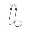 Gancho anti pérdida con correa para AirPods, color blanco, para mayor seguridad.