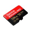 Tarjeta de memoria SanDisk Extreme Pro 128GB, guarda tus capturas de pantalla y vídeos.