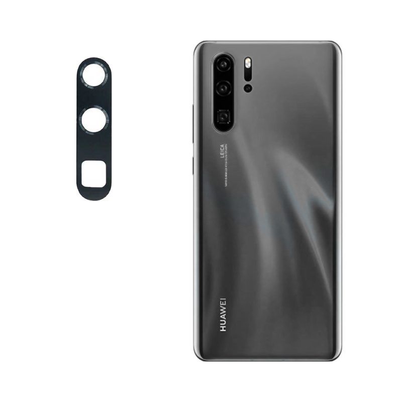 Huawei P30 pro Mica Cristal Reemplazo Cámara Trasera Adhesivo Rayo Shop Chile