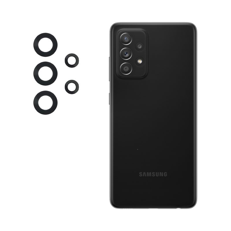 Lente Camara Trasera Samsung A52 Original + Adhesivo Rayo Shop Chile