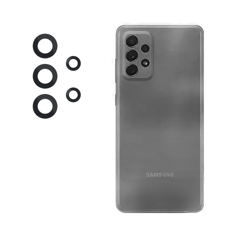 Repuesto de Vidrio para Lente Samsung Galaxy A72 Rayo Shop Chile