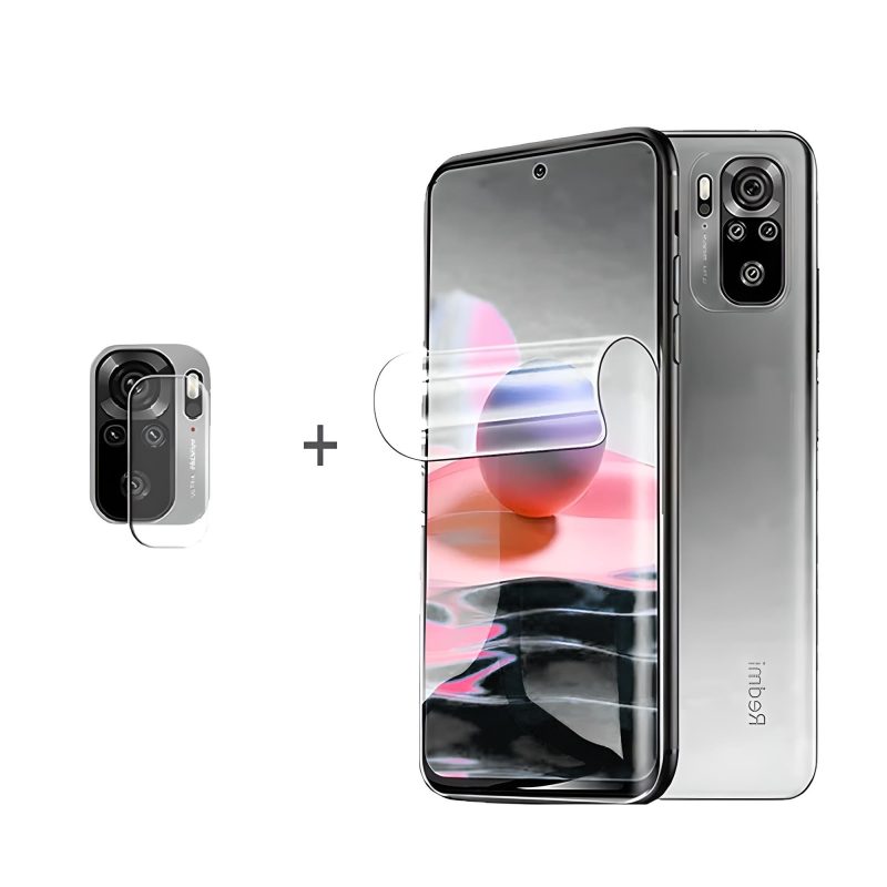Mica Lamina Xiaomi Redmi Note 10 – Hidrogel pantalla y camara Rayo Shop Chile
