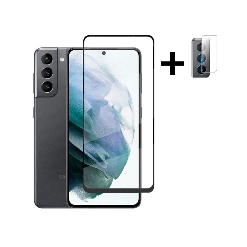 Mica Protectora Vidrio Templado Smartphone Samsung S21 rayo shop chile