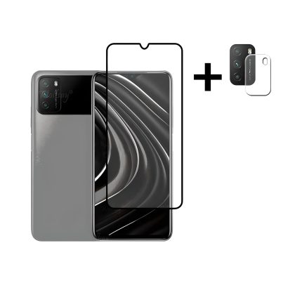 Mica Protectora Vidrio Templado Smartphone Xiaomi Poco M3 Rayo Shop Chile