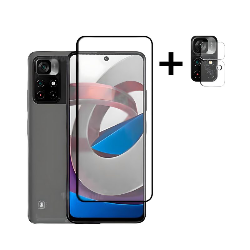 Mica Protectora Vidrio Templado Smartphone Xiaomi Poco M4 Pro Rayo Shop Chile