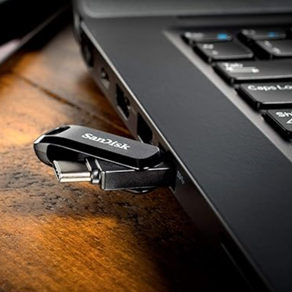 Pendrive Sandisk 128 GB Dual Drive OTG Usb 3.1, Tipo C Rayo Shop Chile